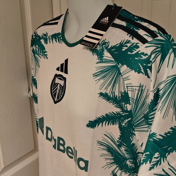 adidas Portland Timbers 2024/25 Away Jersey Men's Sizes S - XL NWT MLS Natural - Picture 8 of 16